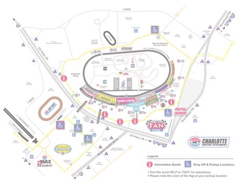 Track Maps | Fan Info | Charlotte Motor Speedway