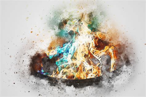 Download Fire Flames Art Royalty-Free Stock Illustration Image - Pixabay