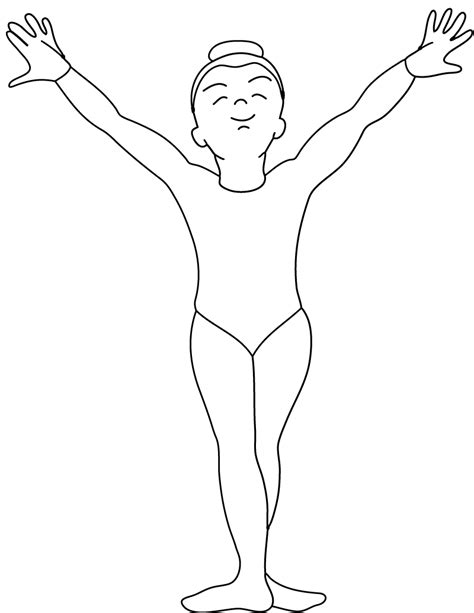 Gymnastics Coloring Pages - Best Coloring Pages For Kids