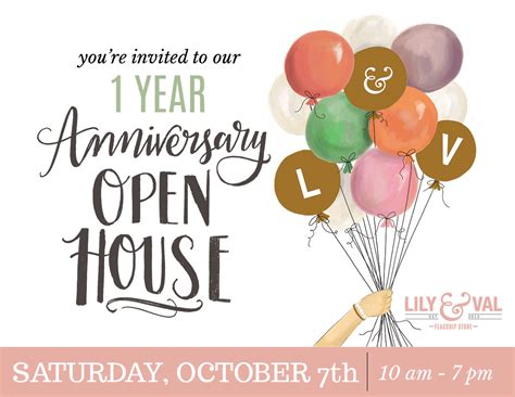 Lily & Val Flagship Store One Year Anniversary Open House Celebration - Lily & Val Living