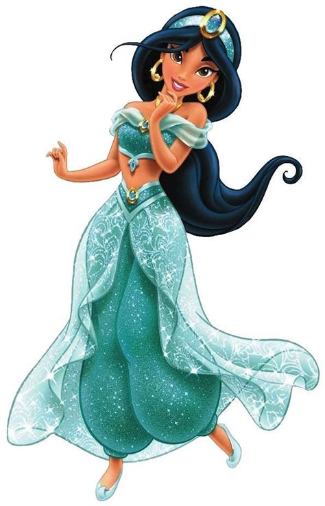 Princesa Jasmine para imprimir