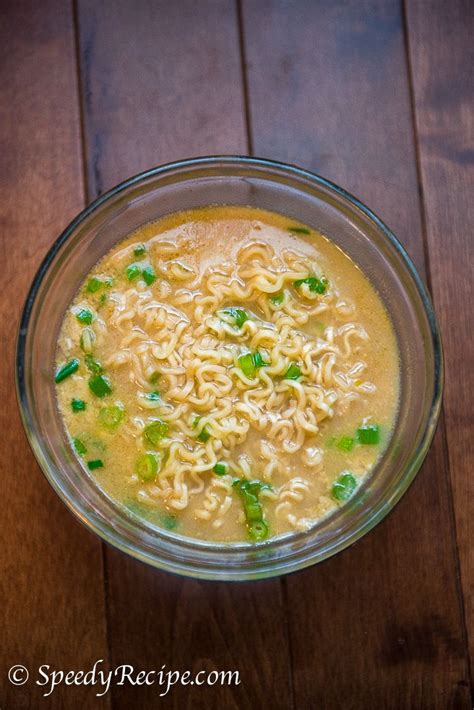 Egg Drop Ramen Microwave - speedyrecipe.com | Top ramen recipes, Easy ramen, Egg drop ramen