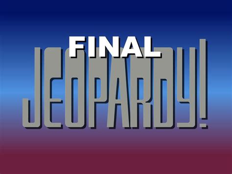 Final Jeopardy! (1984-86) Logo V14 by Dadillstnator on DeviantArt | ? logo, Tech company logos ...