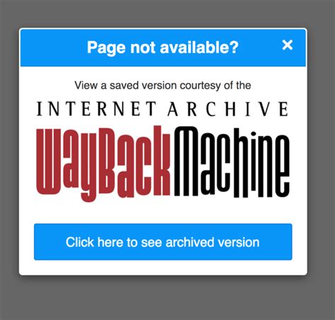 Wayback Machine Chrome extension now available | Internet Archive Blogs