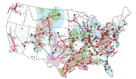 Carbon Dioxide Pipeline Map