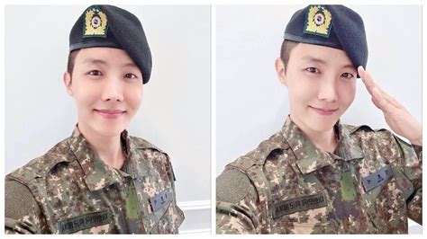 BTS: J-Hope shares new pics in uniform as he completes military ...