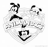 Animaniacs Yakko Wakko And Dot Coloring Pages sketch template