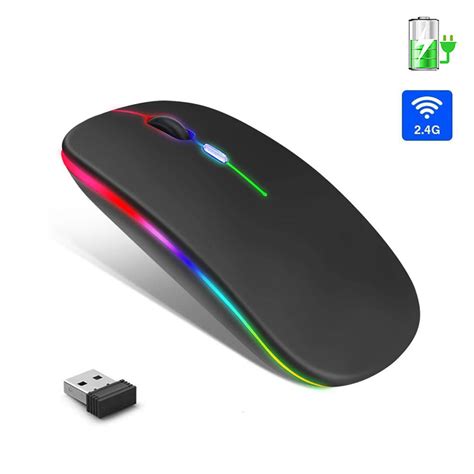 Rechargeable RGB Wireless Gaming Mouse