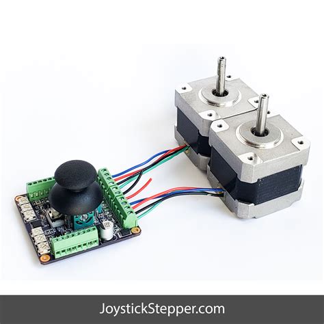 Instrument In A Box - Joystick Stepper Motor Controller + Driver - 2 Channel XY/Pan-Tilt