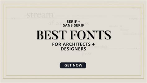 Best Fonts for Architects and Designers + Typography Tips - YouTube