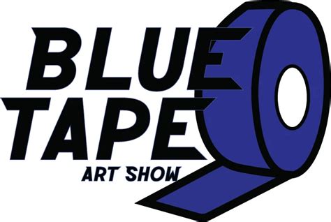 Blue Tape Art Show 2024 Logo Design for LSCC :: Behance