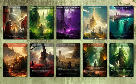 Full Art MTG Rare Lands - Proxy - MTG Proxy Art