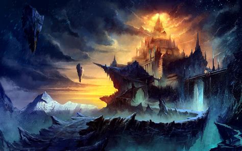 fantasy Art, Castle Wallpapers HD / Desktop and Mobile Backgrounds