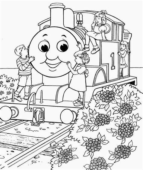 Printable Thomas The Train Coloring Pages - Coloring Home