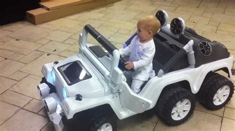 Modified Power wheels Jeep stretched w/ awesome stereo system by Underground Autostyling ...