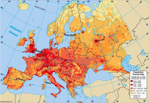 EL ROSARIUS: Population density in Spain and Europe