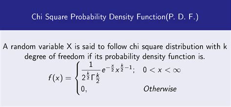 Chi Square Distribution - PostNetwork Academy