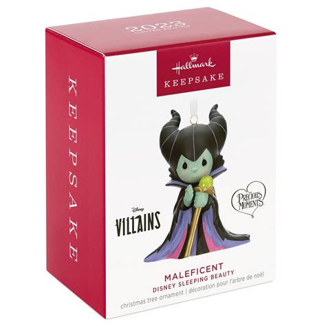 Hallmark Keepsake Ornament 2023 - Disney Precious Moments Maleficent ...