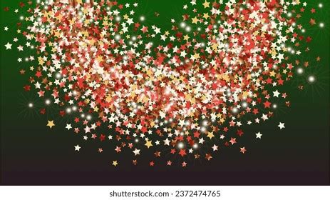 Disco Background Confetti Glitter Particles Sparkle Stock Vector (Royalty Free) 2372474765 ...