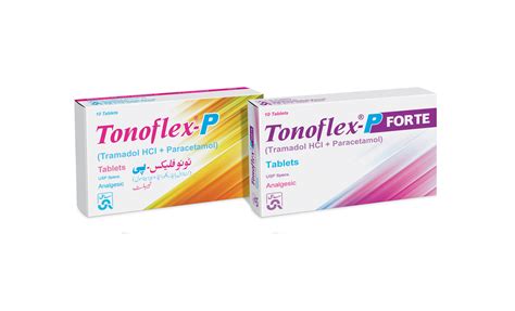 Tramadol + Paracetamol with the brand name of Tonoflex-P Forte Tablets has been introduced in ...