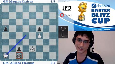 Iran's Alireza Firouzja beats Magnus Carlsen in Banter Blitz Cup final