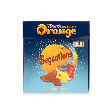 Terry's chocolate orange segsations gift box 240g - Spinneys UAE