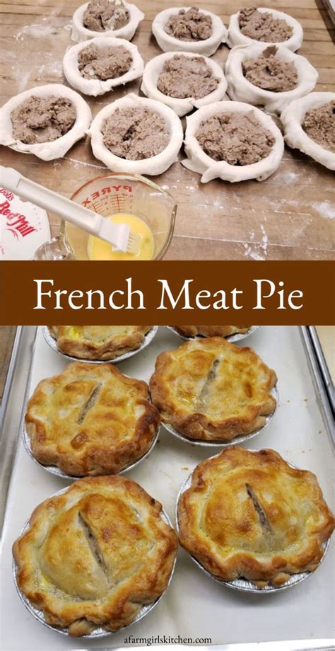 French Meat Pie | French meat pie, Meat pie recipe, Hand pie recipes