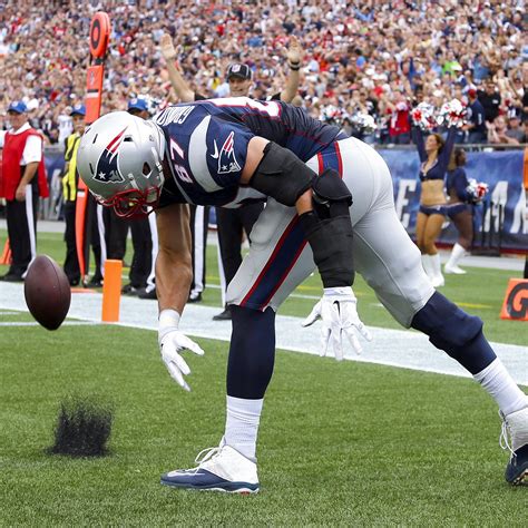 Rob Gronkowski's touchdown spike never lacks effort