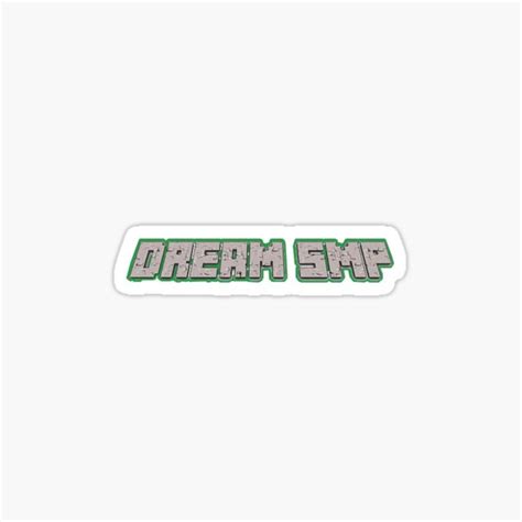 "Dream SMP Logo" Sticker for Sale by nicolepee | Redbubble