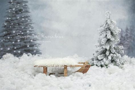 Digital backdrop background newborn baby cream Christmas Backdrops ...