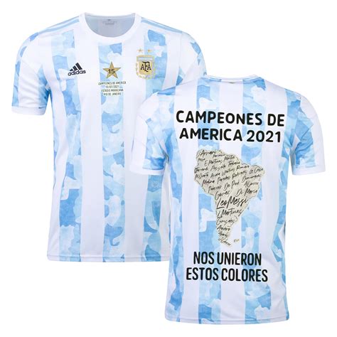 Argentina Home Authentic Soccer Jersey 2021 | Gogoalshop