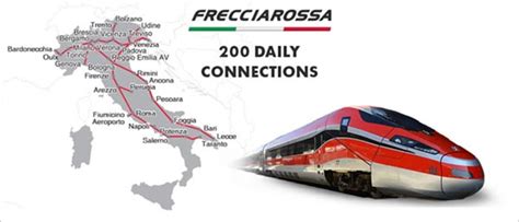 Frecciarossa Route Map