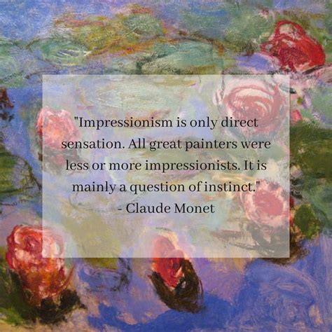 Wise words from Claude Monet | Monet quotes, Claude monet quotes ...