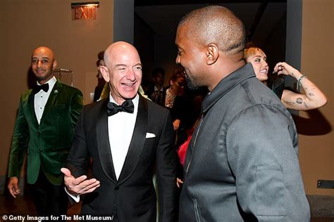 Jeff Bezos keeps up with the Kardashians at the Met Gala | Daily Mail ...