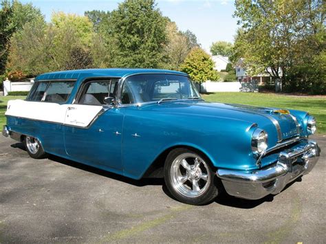 1955 PONTIAC SAFARI CUSTOM STATION WAGON