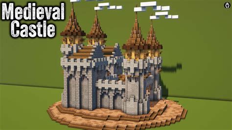 Minecraft: Small Castle Tutorial - YouTube