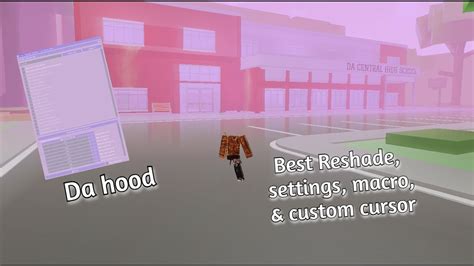 Best Reshade Settings Macro Custom Cursor In Da Hood Youtube | Hot Sex ...