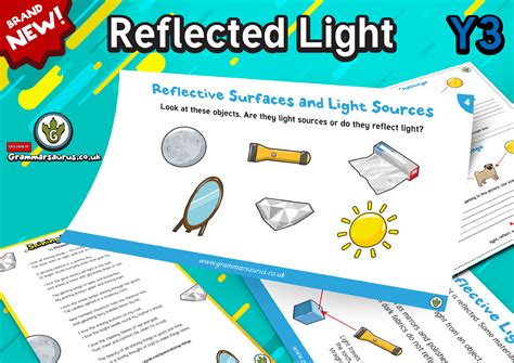 NEW! Year 3 Science - Light - Reflected - Lesson 2 - Grammarsaurus