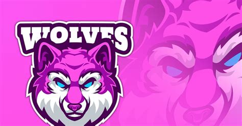 Wolf Mascot Logo for Gaming and Sports, Graphic Templates - Envato Elements