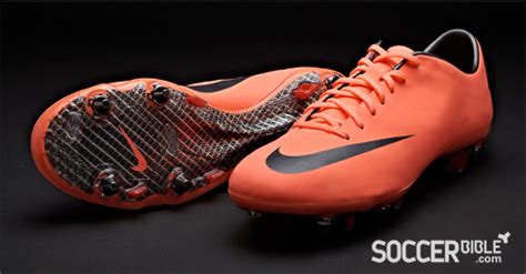 Nike Football Boots: Nike Mercurial Vapor VIII Football Boots - Mango/Grey