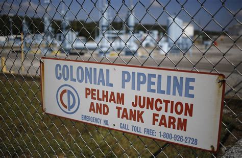 Colonial Pipeline Co. Has Restarted Gasoline Pipeline - WSJ