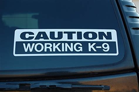 Working K9 Decal - Etsy