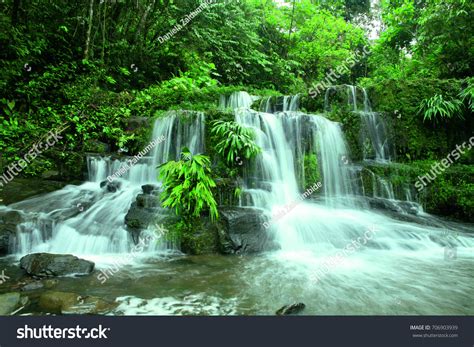 Archidona Waterfalls Landscape Ecuador Amazon Rainforest Stock Photo ...