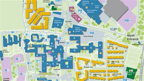 Frenchay Campus map - Frenchay Campus | UWE Bristol