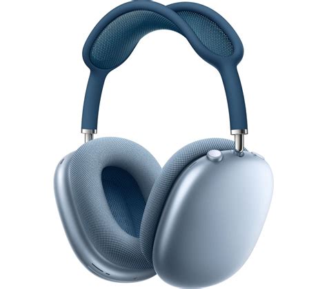 Buy APPLE AirPods Max Wireless Bluetooth Noise-Cancelling Headphones - Sky Blue | Free Delivery ...