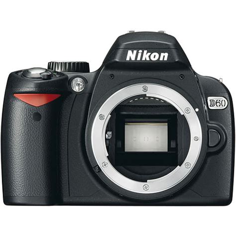 Nikon D60 SLR Digital Camera 25436 B&H Photo Video