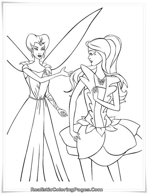 Barbie Fairytopia Coloring Pages - coloringpages2019