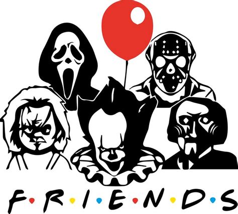 Friends Logo /Horror Thriller/ Friends Printable T-shirt /Wall | Etsy ...