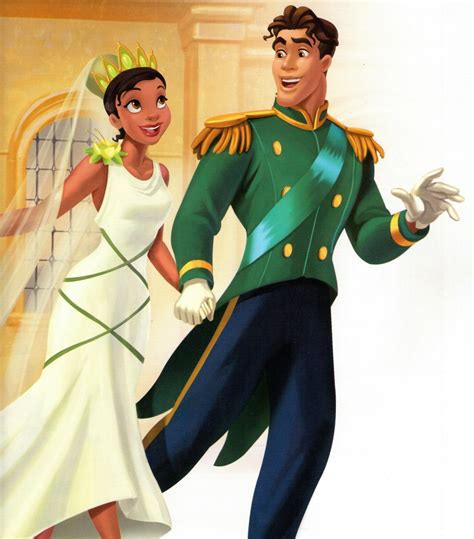 Princess Tiana And Prince Naveen Kiss