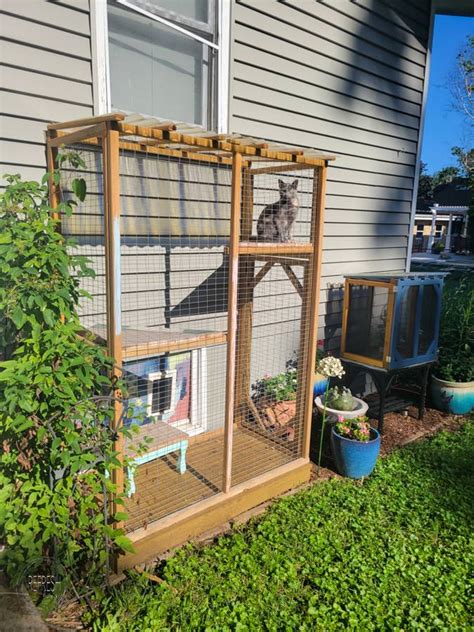 how to build a catio cat patio enclosure -02 - Refresh Living